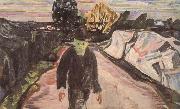 Edvard Munch Murderer oil painting